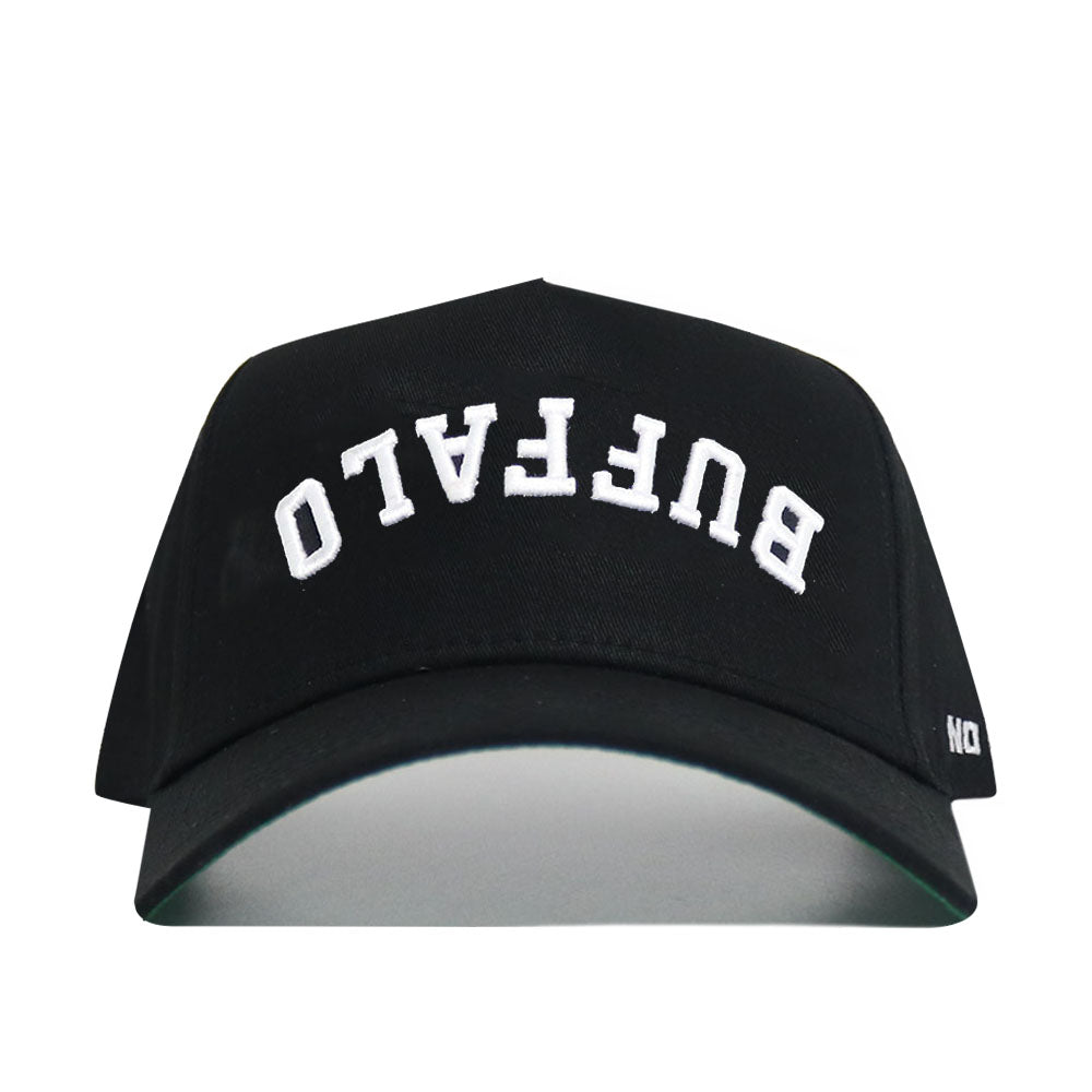 Upside Down BUFFALO Hat - Blackout - No Rivals