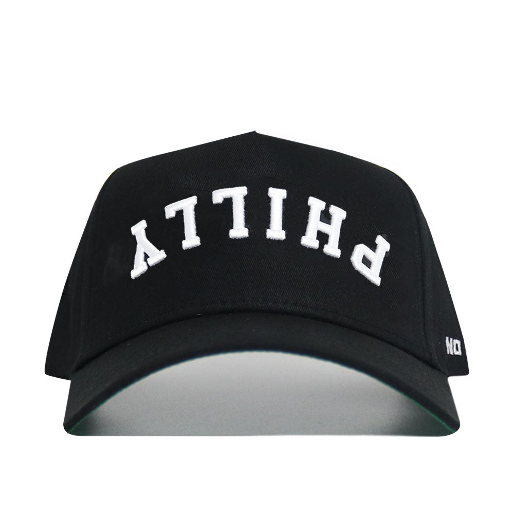 Upside Down PHILLY Hat - Blackout - No Rivals
