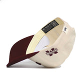 Upside Down BULLDOGS Hat - Mississippi State - Classic Colors - No Rivals