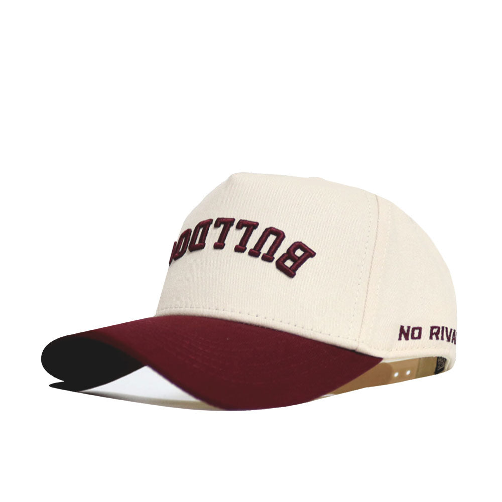 Upside Down BULLDOGS Hat - Mississippi State - Classic Colors - No Rivals