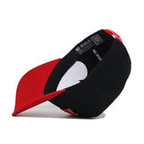 Illinois State Retro Script Hat - Black Classic - No Rivals