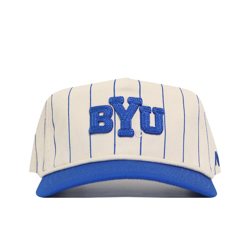 BYU Pinstripe Hat - No Rivals
