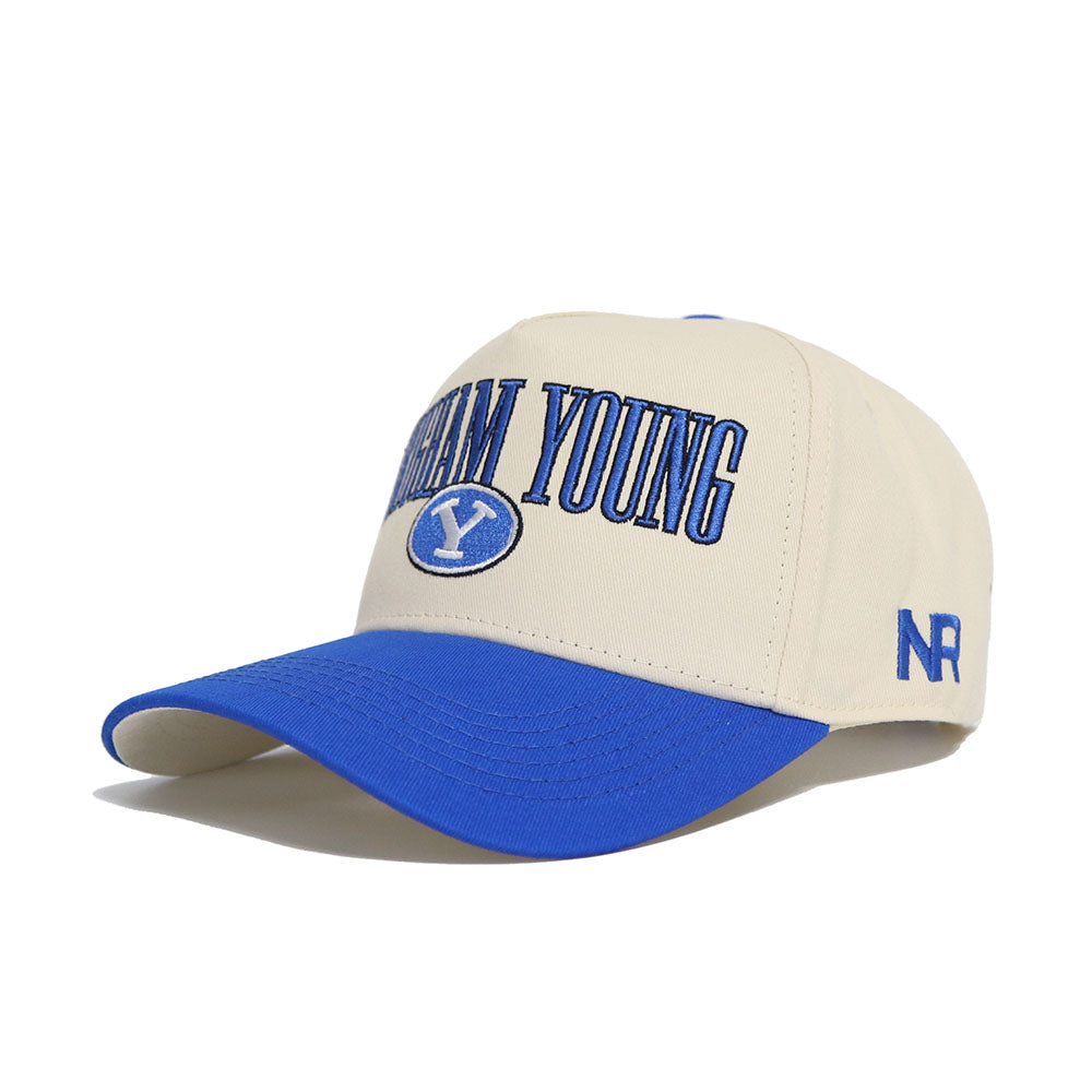 BYU Retro Block Hat - No Rivals