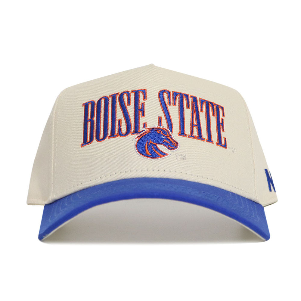 Boise State Retro Block Hat - Classic Colors - No Rivals