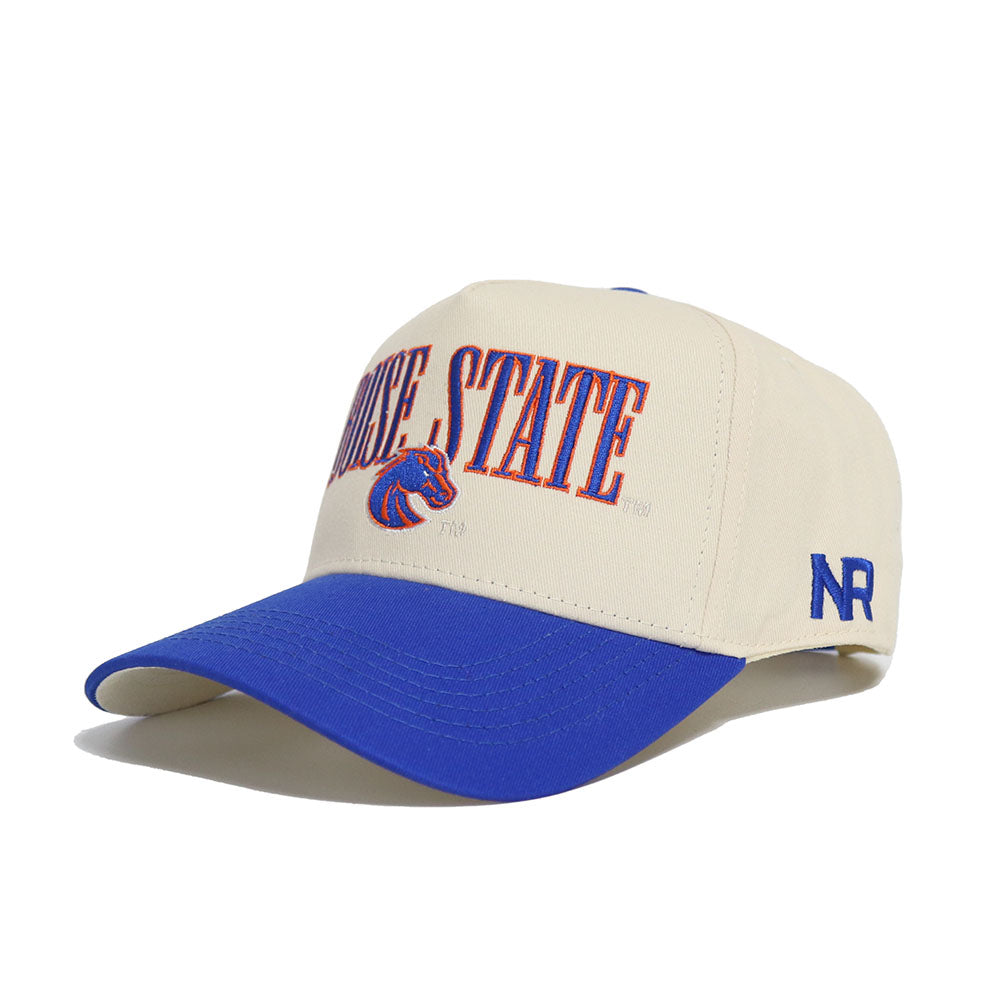Boise State Retro Block Hat - Classic Colors - No Rivals