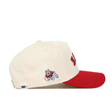 Upside Down STATE Hat - Fresno State - Classic Colors - No Rivals