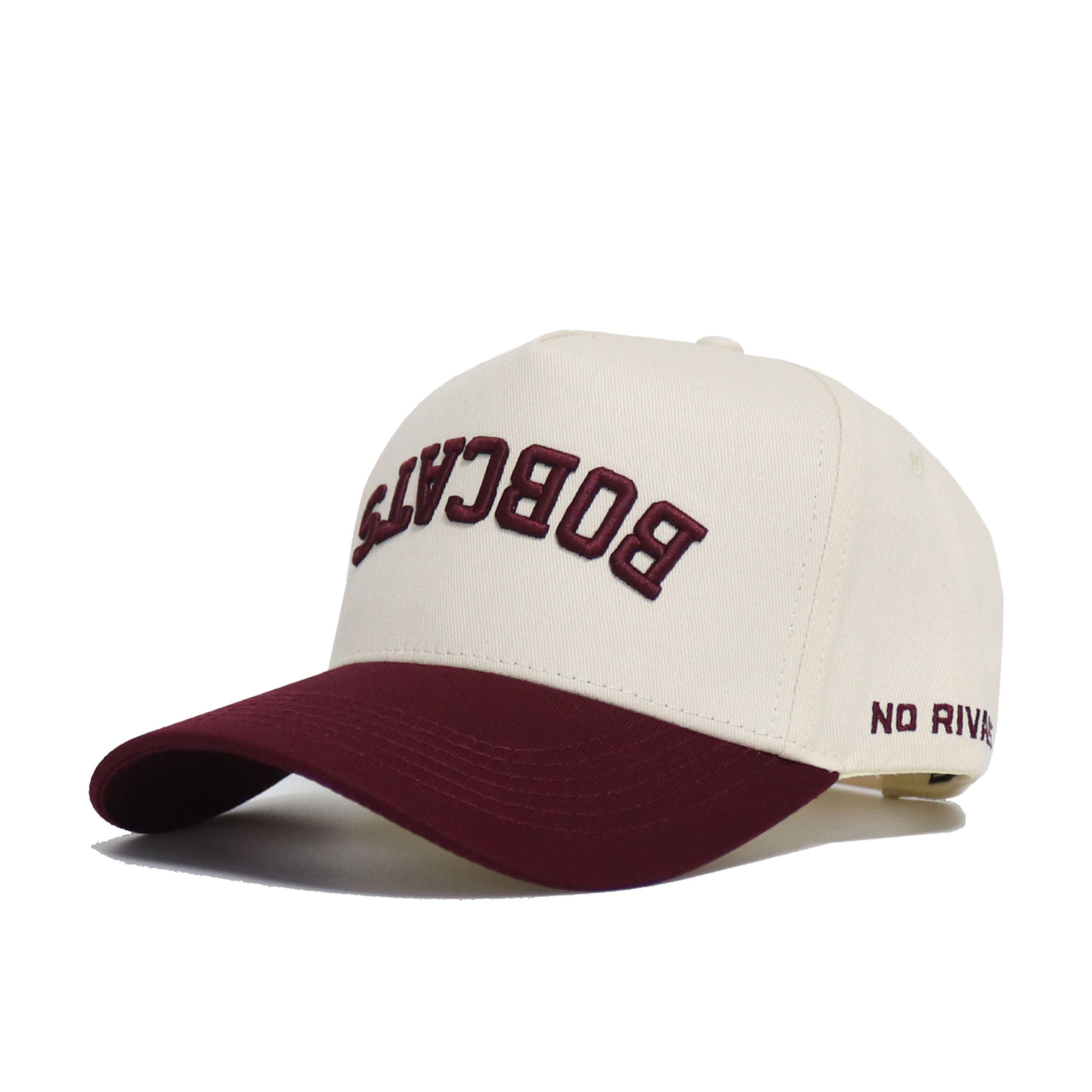 Upside Down BOBCATS Hat - Classic Colors - No Rivals