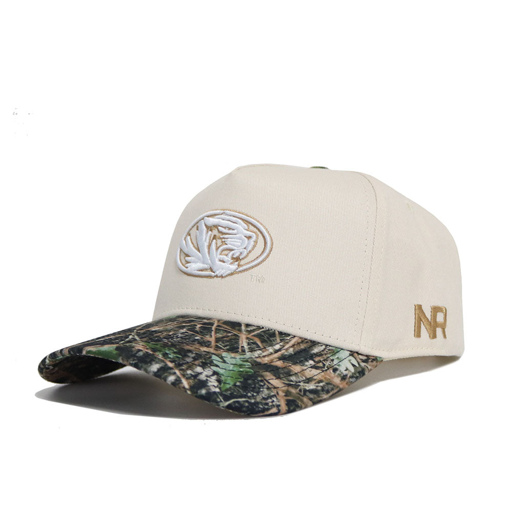 Mizzou Logo Camo Hat - Connector Edition - No Rivals