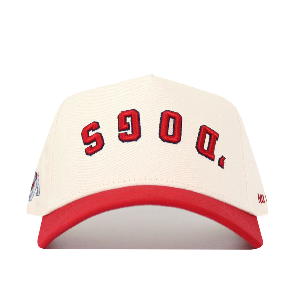 Upside Down 'DOGS Hat - Fresno State - Classic Colors - No Rivals