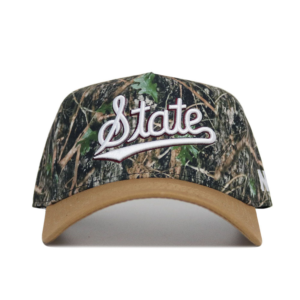 Mississippi State Camo Hat - Explorer Edition - No Rivals