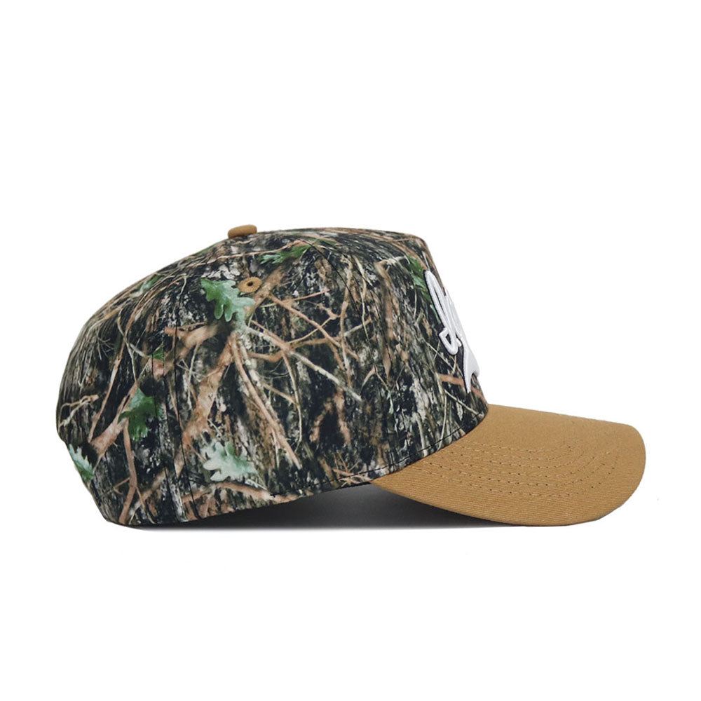 Iowa Script Camo Hat - Explorer Edition - No Rivals