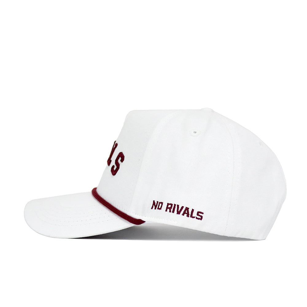 Upside Down STATE Hat - Mississippi State - Whiteout - No Rivals