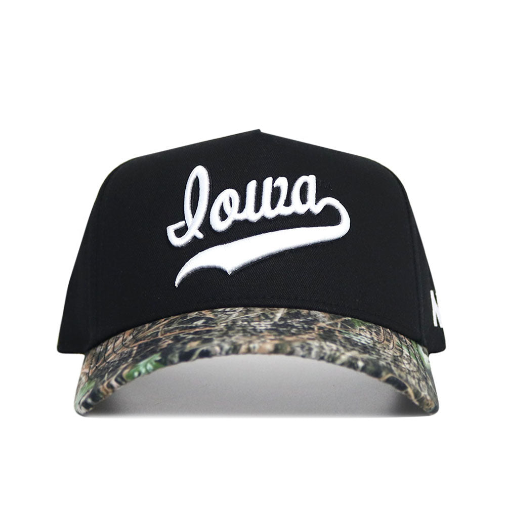 Iowa Script Camo Hat - Trailblazer Edition - No Rivals
