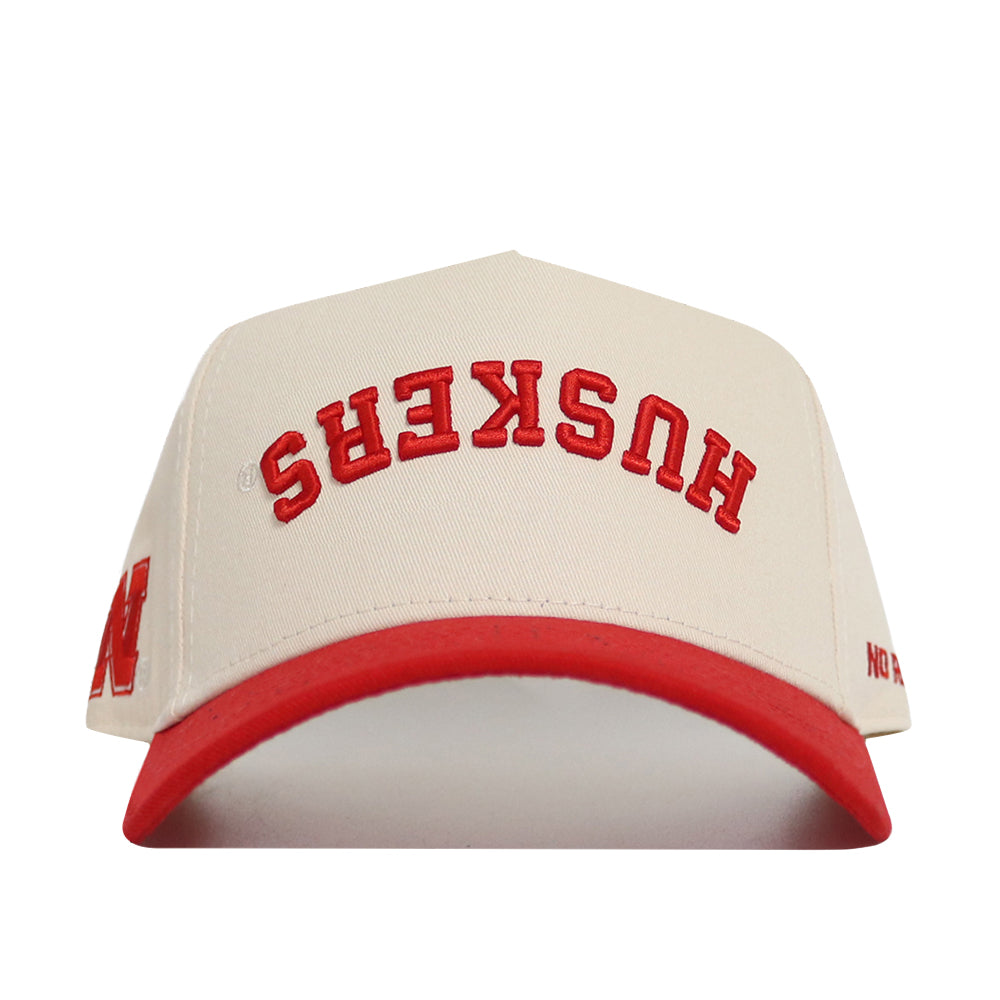 Upside Down Huskers Hat - Nebraska - Classic Colors - No Rivals