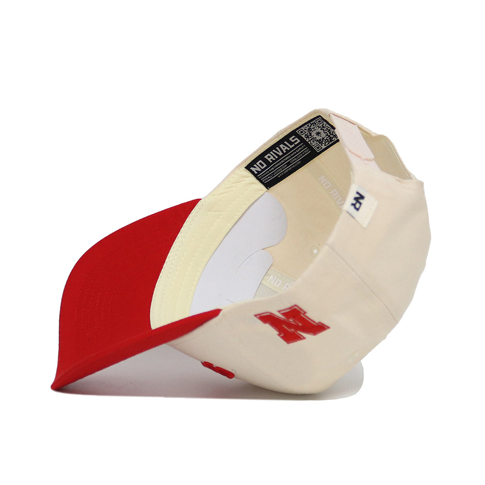Upside Down Huskers Hat - Nebraska - Classic Colors - No Rivals