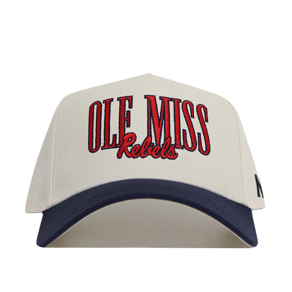 Ole Miss Retro Block Hat - No Rivals