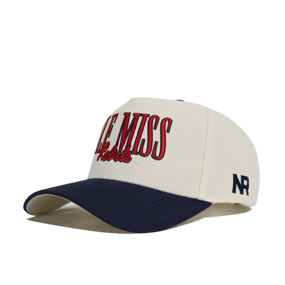 Ole Miss Retro Block Hat - No Rivals