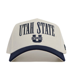 Utah State Retro Block Hat - No Rivals
