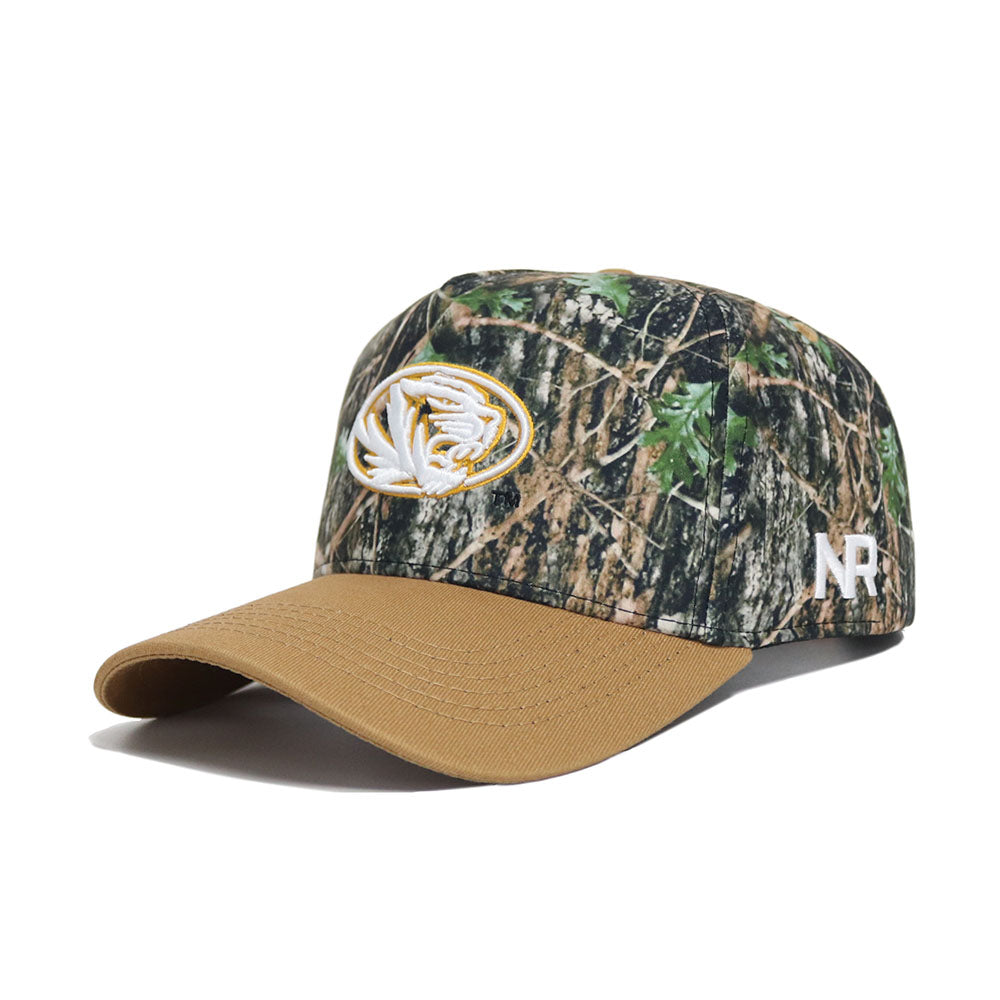 Mizzou Logo Camo Hat - Explorer Edition - No Rivals