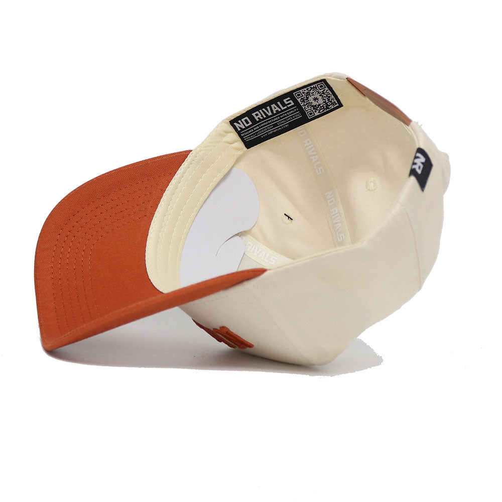 Upside Down AUSTIN Hat - Classic Orange - No Rivals
