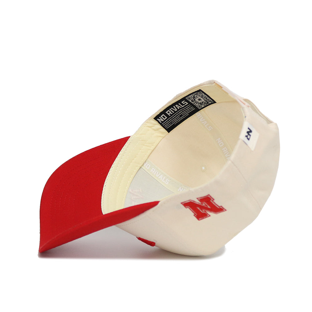 Upside Down Nebraska Hat - Classic Colors - No Rivals