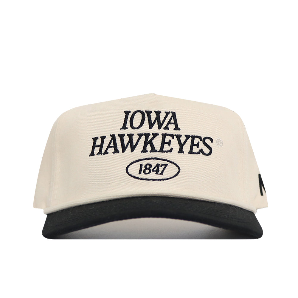 Iowa Hawkeyes Old School Hat - No Rivals