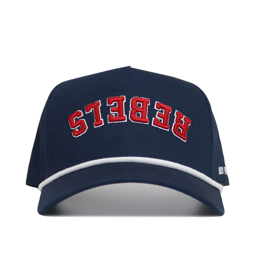 Upside Down Ole Miss REBELS Hat - Color Rush - No Rivals