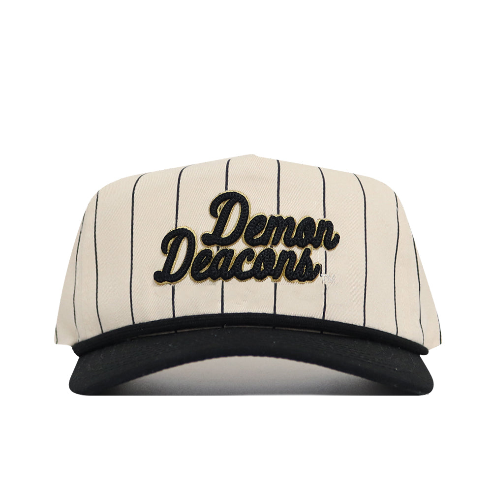 Wake Forest Pinstripe Hat - No Rivals