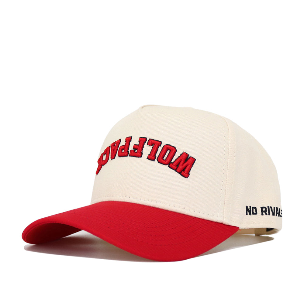 Upside Down WOLFPACK Hat - NC State - Classic Colors - No Rivals