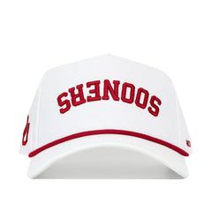 Upside Down SOONERS Hat - Whiteout - No Rivals