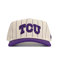 TCU Pinstripe Hat - No Rivals