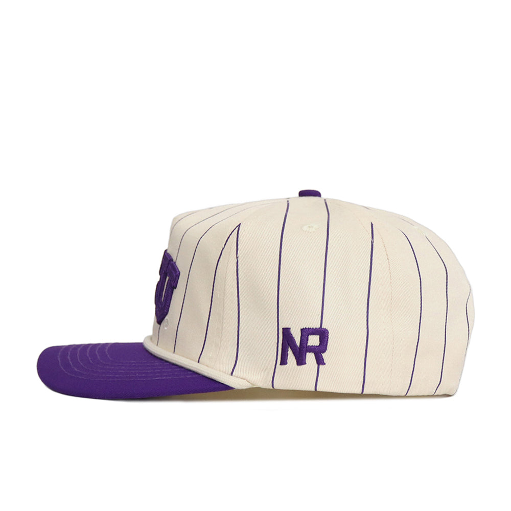TCU Pinstripe Hat - No Rivals