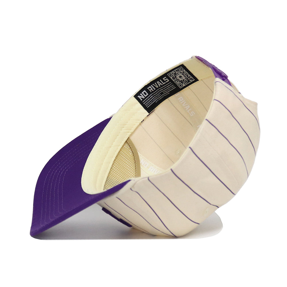 TCU Pinstripe Hat - No Rivals