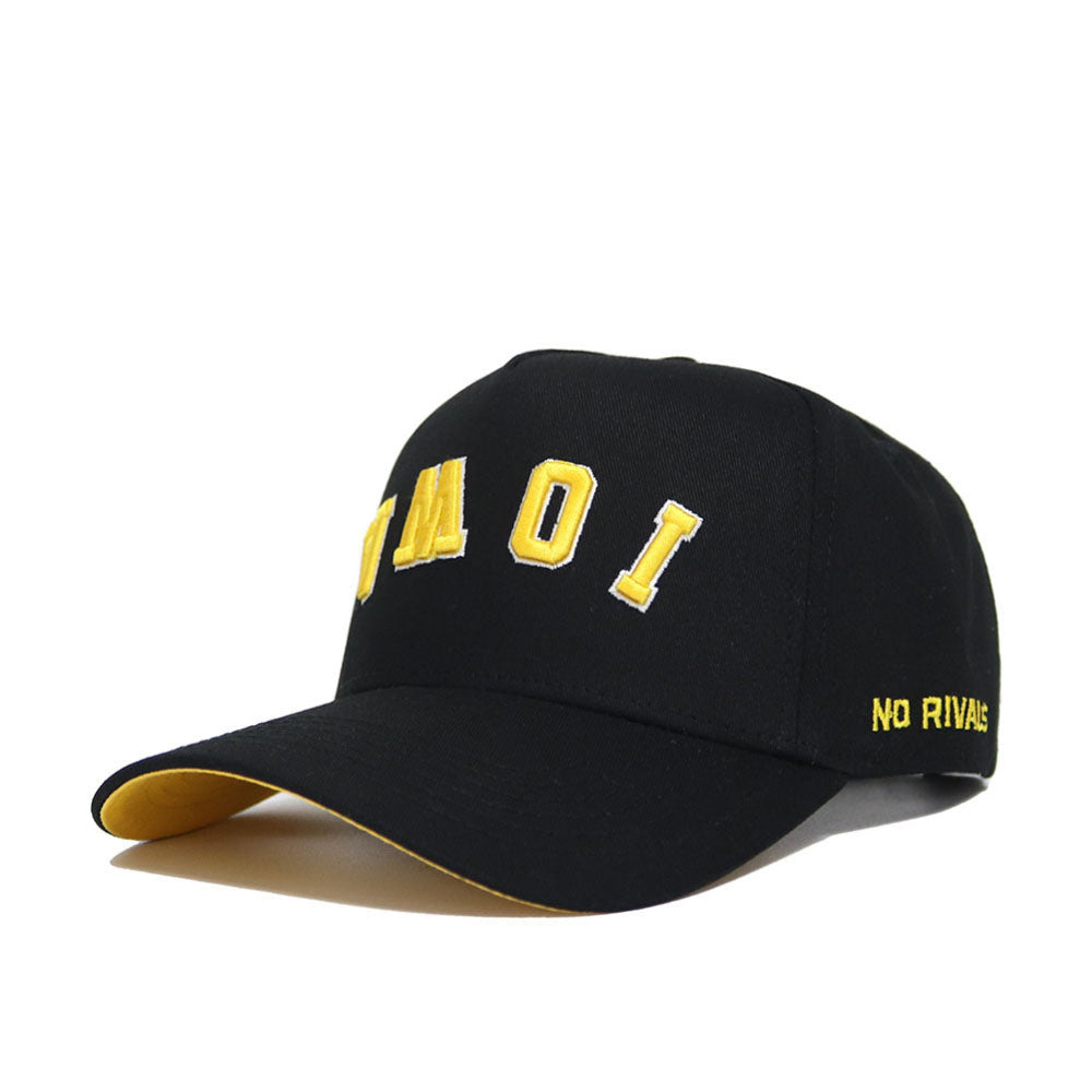 Upside Down IOWA Hat - Blackout - No Rivals