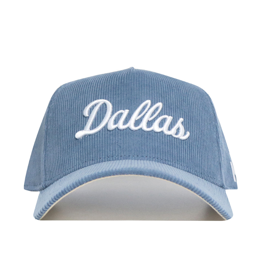 Dallas Corduroy Hat - Structured - Sky Blue (B2B) - No Rivals