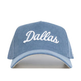 Dallas Corduroy Hat - Structured - Sky Blue (B2B) - No Rivals