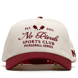 Sports Club Pickleball Hat - Classic Red - No Rivals