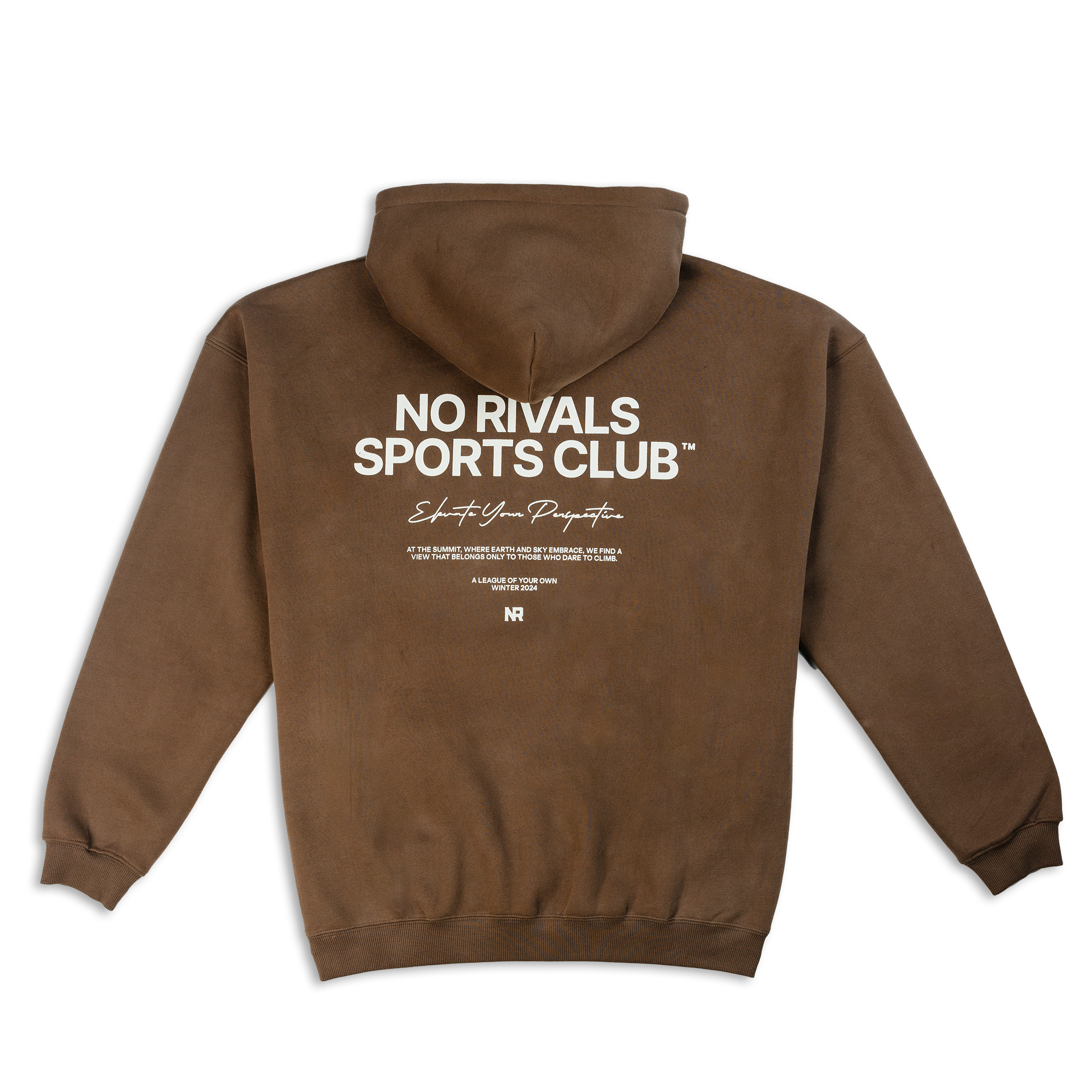 Elevate Your Perspective Hoodie - Oak - No Rivals