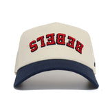 Upside Down Ole Miss REBELS Hat - Classic Colors - No Rivals