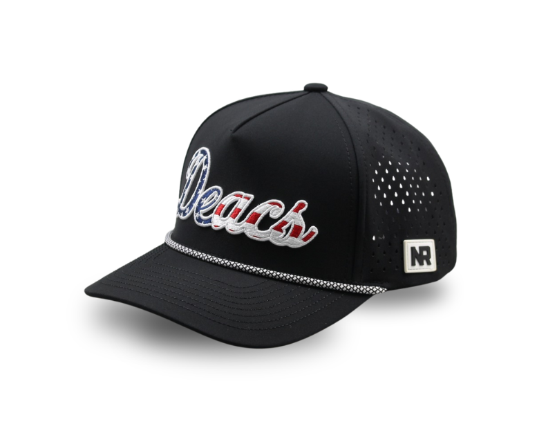 Wake Forest USA Deacs Hat - Black - No Rivals