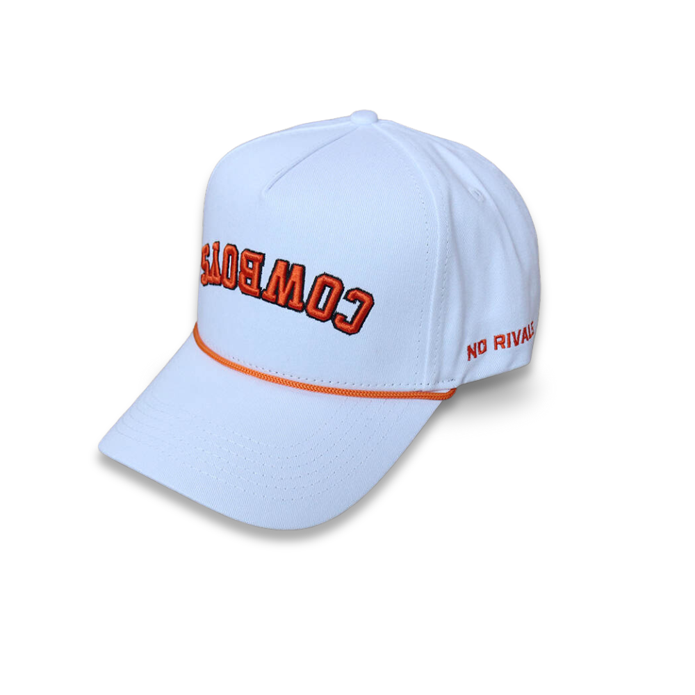 Upside Down COWBOYS Hat - Whiteout - No Rivals