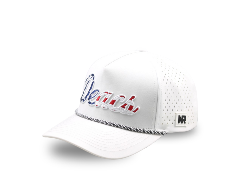 Wake Forest USA Deacs Hat - White - No Rivals