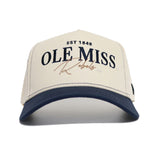 Ole Miss Vintage Hat - Navy - No Rivals
