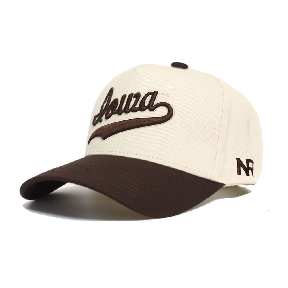 Iowa Script Espresso Hat - No Rivals