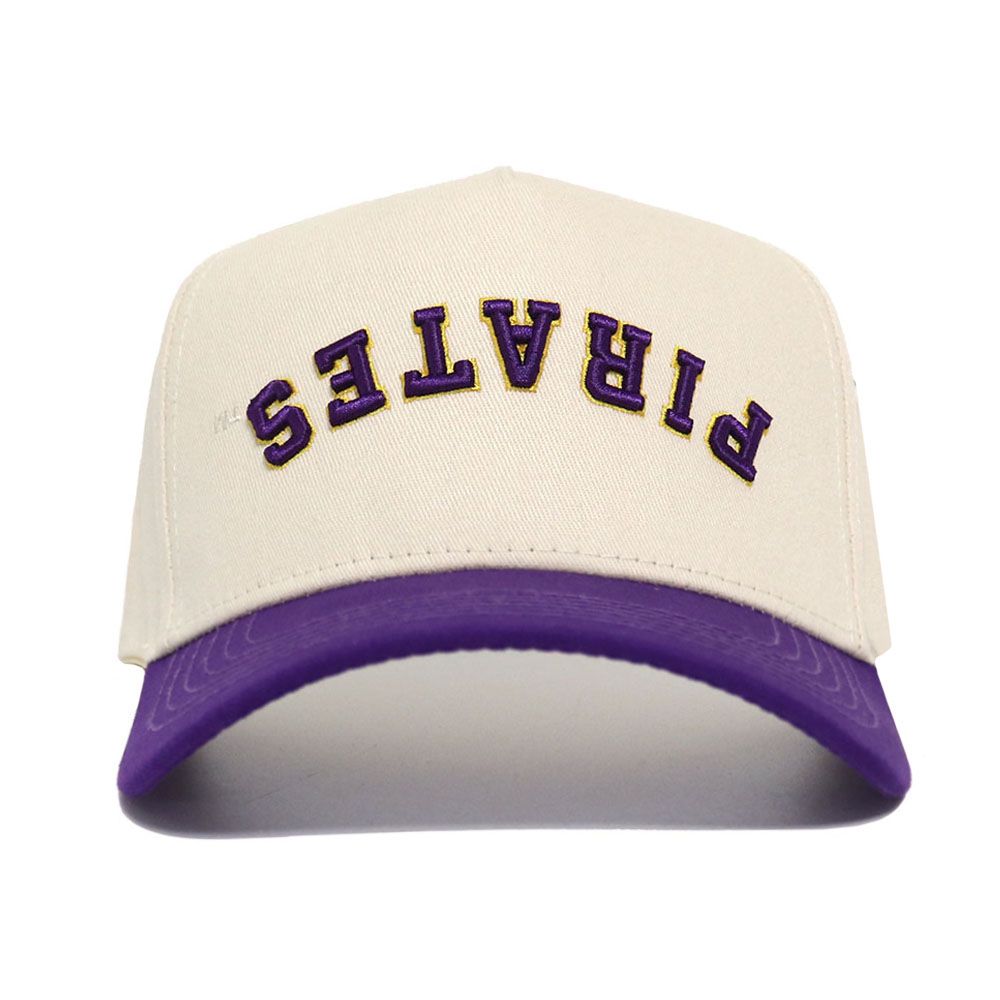 Upside Down PIRATES Hat - ECU - Classic Colors - No Rivals