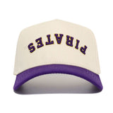Upside Down PIRATES Hat - ECU - Classic Colors - No Rivals