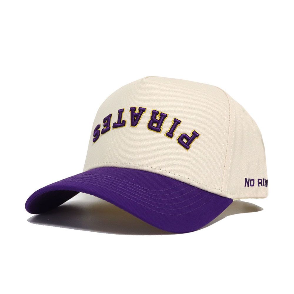 Upside Down PIRATES Hat - ECU - Classic Colors - No Rivals