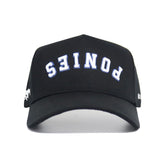 Upside Down PONIES Hat - Blackout - No Rivals