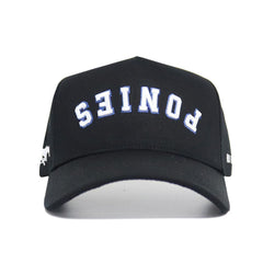 Upside Down PONIES Hat - Blackout - No Rivals