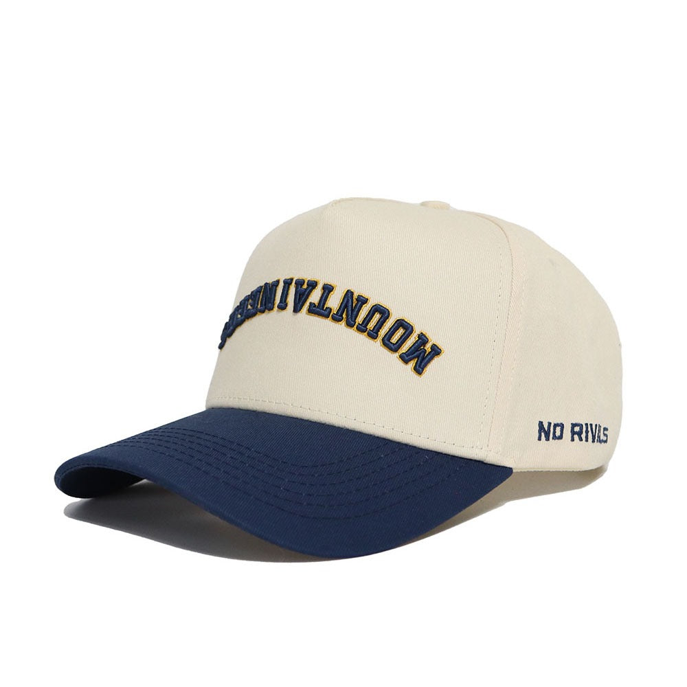 Upside Down MOUNTAINEERS Hat - WVU - Classic Colors - No Rivals